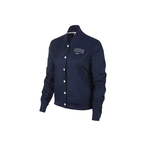 Nike Varsity Куртки и Пальто Женские Морской Синий