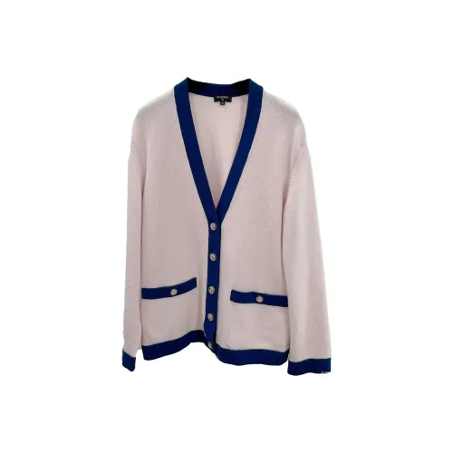 CHANEL Кашемир Свитер Женские Розовый