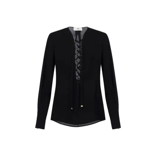 Elisabetta Franchi Рубашка Женская Черная