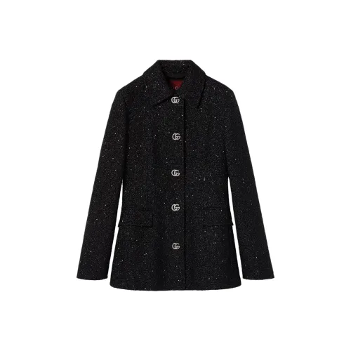 GUCCI FW24 Куртки и Пальто Женские Черные