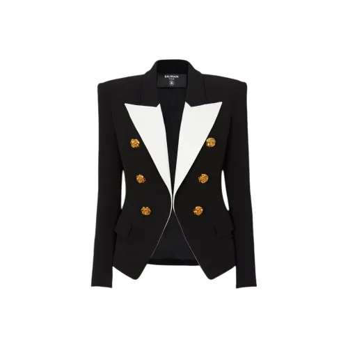 BALMAIN Черные Женские Куртки