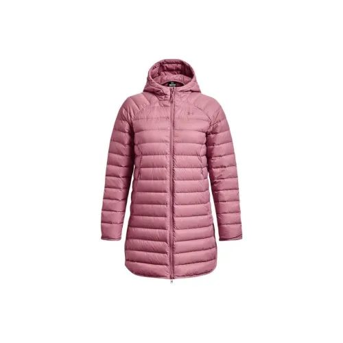 Under Armour Пуховик Женские Розовый