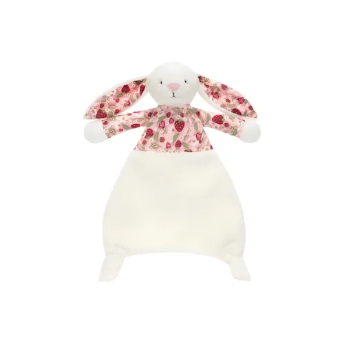 JELLYCAT Newborn Collection Цветочный Ткань Айвори Bunny Успокаивающий Сон Полотенце Аксессуары для кукол