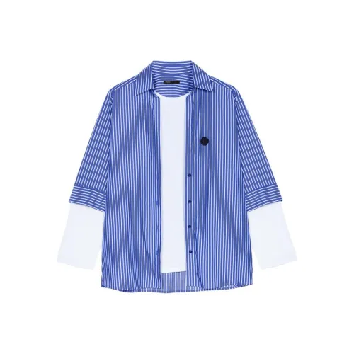 Maje Синие Женские Рубашки