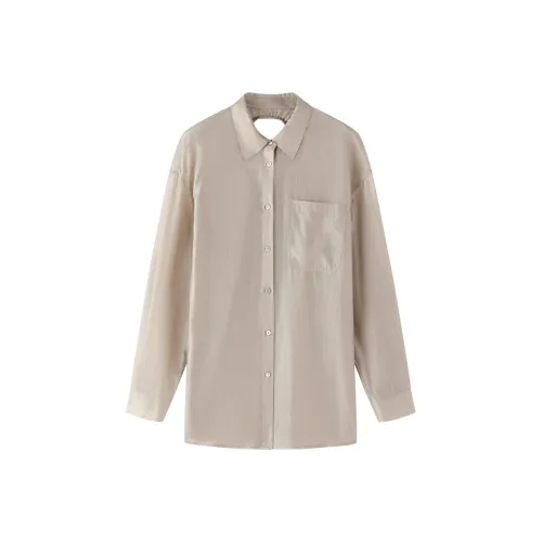 THE SEA LIFE Рубашка Женская Сияющий Зеленый