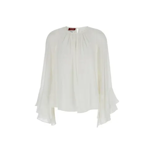 MaxMara Studio Рубашка Женская Белая