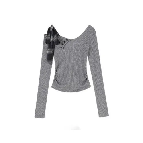 SYEEE WITH U Трикотаж Женский Серый