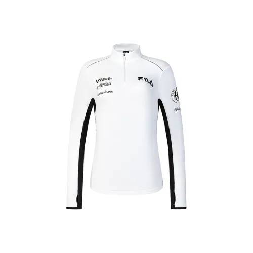 FILA T Рубашка Женская Нефритовый Белый