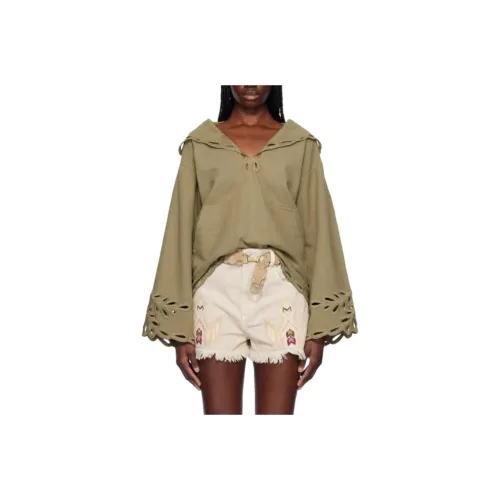 ISABEL MARANT ETOILE Рубашка Женская Хаки