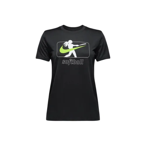 Nike Dri Fit FW24 T Shirt Женская Черная