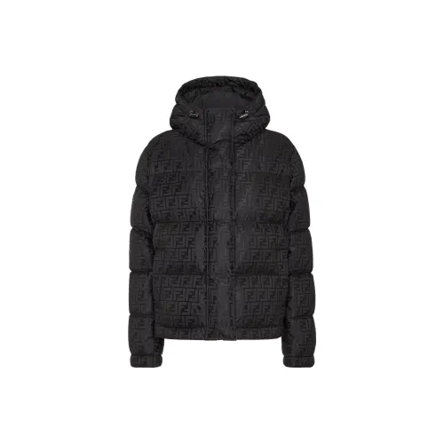 FENDI Пуховик Женские Черный