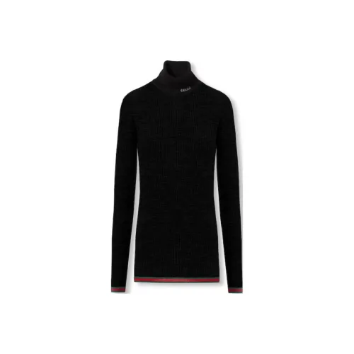 GUCCI FW24 Кашемировый свитер женский черный