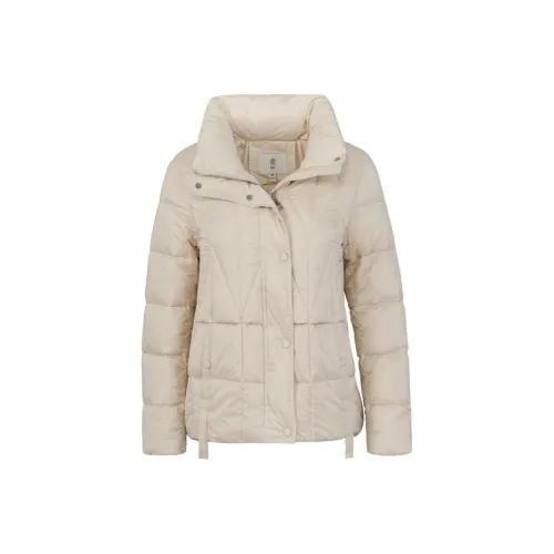 EMU Down Jacket Women's Gray White EMU Пуховик Женский Серый Белый