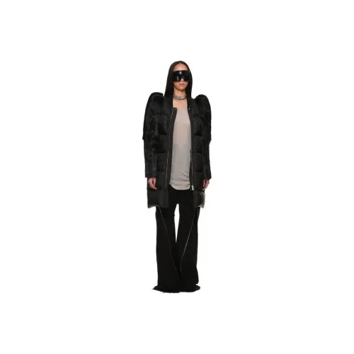 RICK OWENS Черные Женские Пуховики