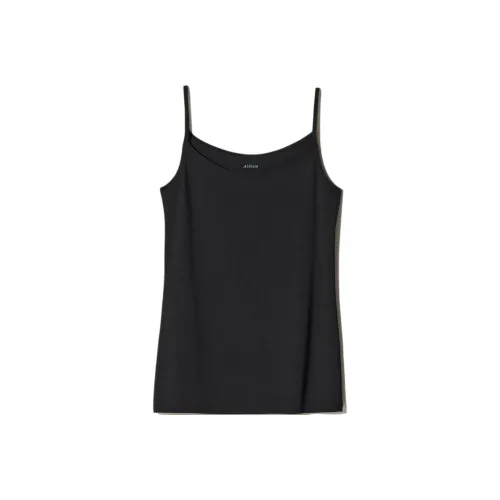 UNIQLO AIRism Mesh Series Майка с бретелями Женская Черная