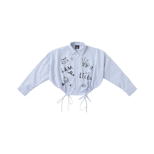 LAMLICKA Синие Женские Рубашки