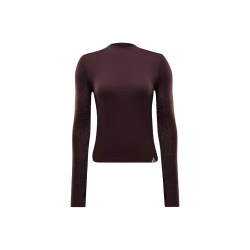 NIKE Темно-красные Женские Футболки