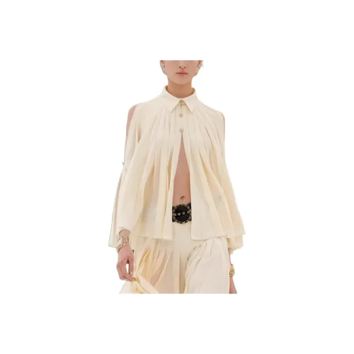 CHANEL 25S Весенне-летняя коллекция Рубашка Женская Светло-желтая