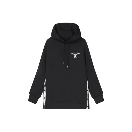 FILA Толстовка Женская Глубокий Черный