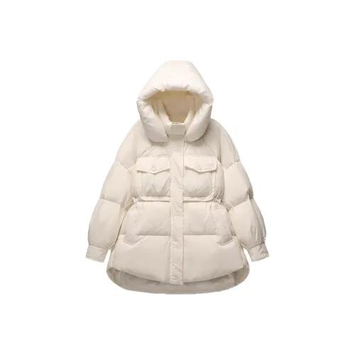 SKYA Пуховик Женский Фиолетовый