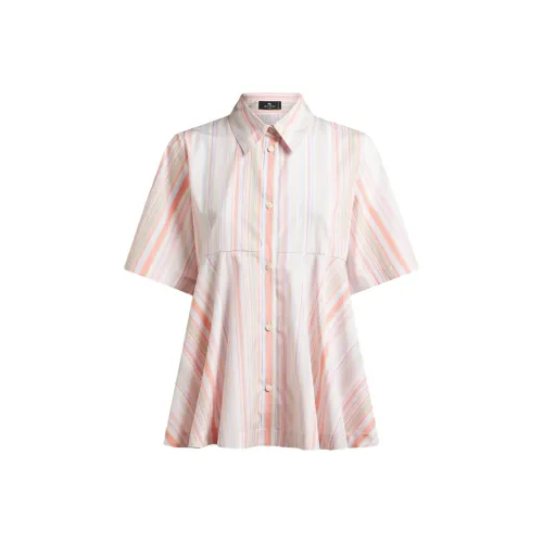 ETRO Розовые Женские Рубашки