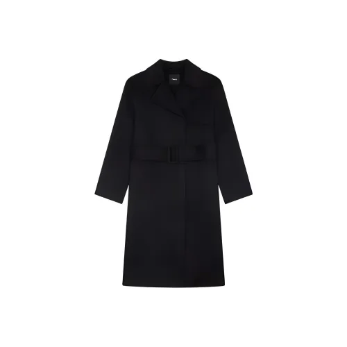 Theory Черное Женское Пальто