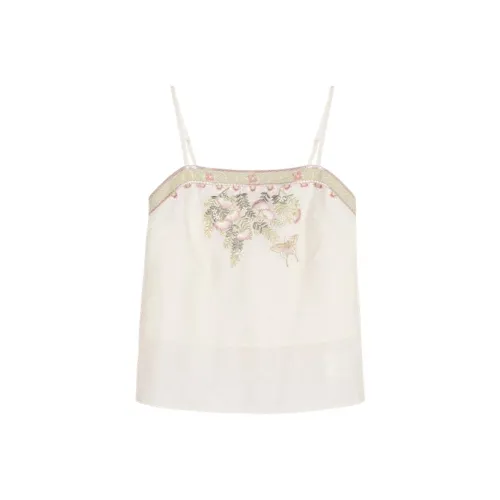 Double Seventh Топ на бретелях Женские Весна Внутренний двор Dawn Light