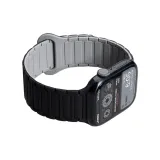 [Улучшенный магнитный ремешок] Черный и серый