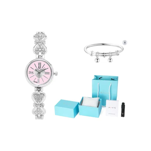 AIVN Кварцевый Movement Женские Часы 23 мм Розовые