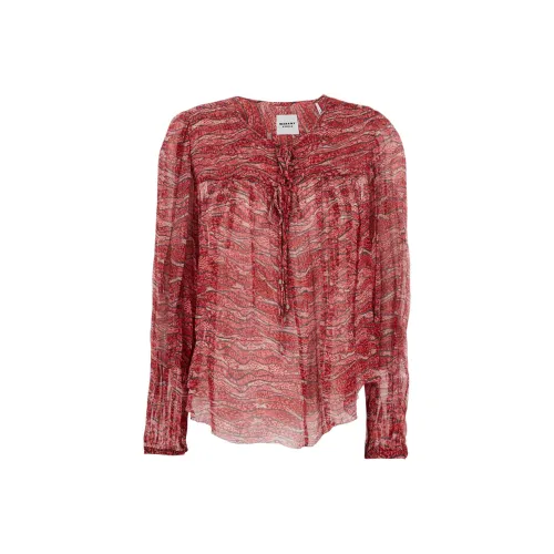ISABEL MARANT Красные Женские Рубашки