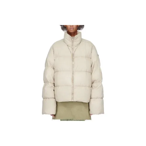 RICK OWENS совместный бренд RO RICK OWENS совместный бренд Пуховик Женский Бежевый