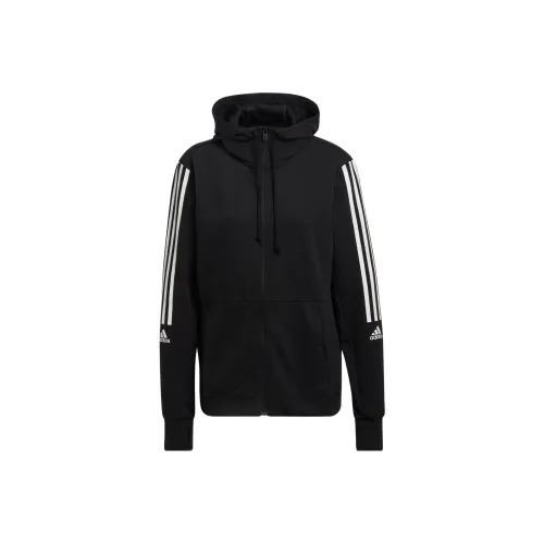 Adidas Куртки Пальто Международная версия Женские Черный