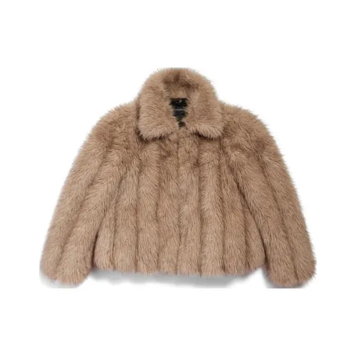 Balenciaga Куртки и Пальто Женские Коричневые