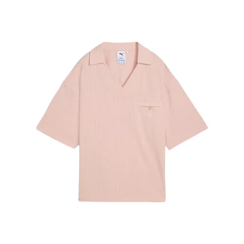 PUMA YONA Поло Женское Розовый кварц