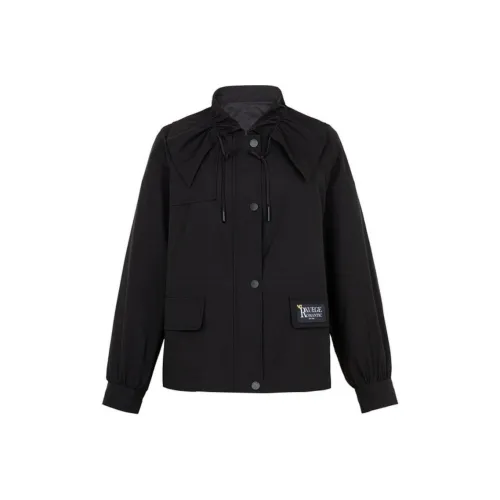 XG Куртки Пальто Женские Черный