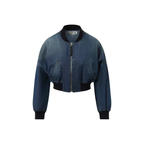 LOEWE Куртки и Пальто Женские Выстиранный Синий