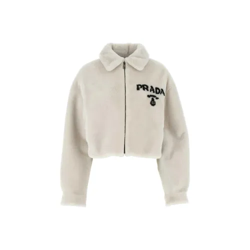 PRADA Куртки Пальто Женские Белые