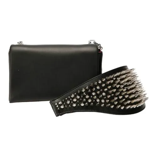 CL LUBOTING Напп-Кожа Сумка через плечо Женская Черная