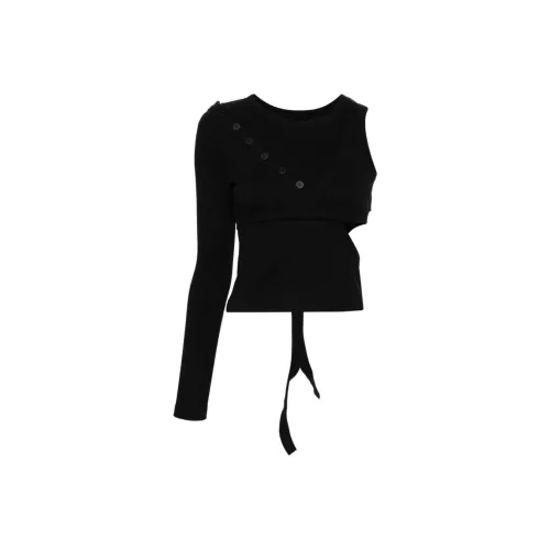 NATASHA ZINKO SS24 Трикотаж Женский Черный