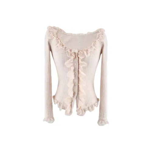 POPO.INFO Трикотажная ткань Длинный рукав Женские