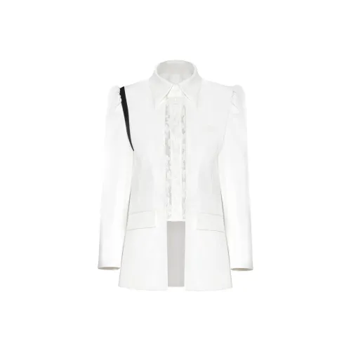 CHICCO MAO Бизнес-костюм Женская Белая