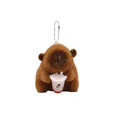 Красный грейпфрут, молочно-чайный, капибара + нитка бусин