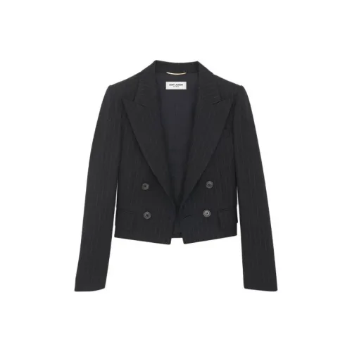 SAINT LAURENT Бизнес-костюм женский черный