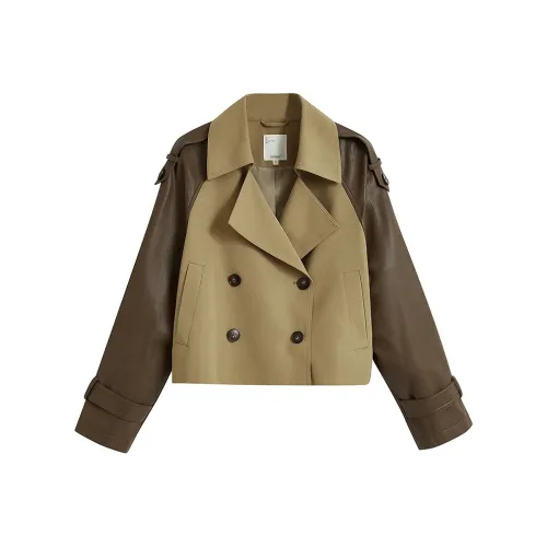 Inman Куртки и Пальто Женские Хаки