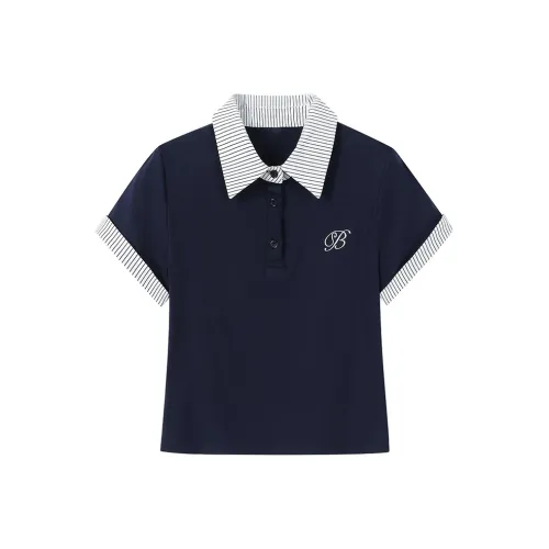 ERIRI T Рубашка Женская Темно-Синяя