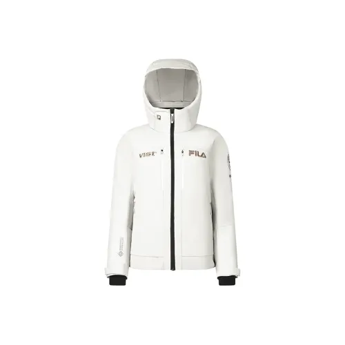 FILA белый нефритовый женские пуховые куртки