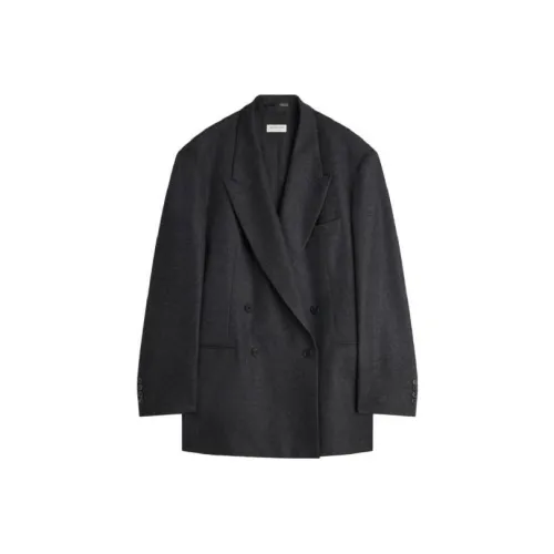 DRIES VAN NOTEN Серый Женские Офисные Костюмы
