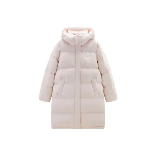 LEDIN x LOTSYOU Пуховик Женские Кокосовый Зеленый Розовый