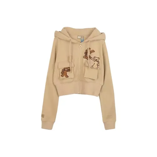 LALABOBO Свитшот Женский Абрикос