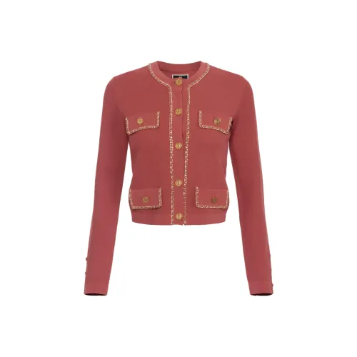 Elisabetta Franchi Куртки и Пальто Женские Персиково-Розовый